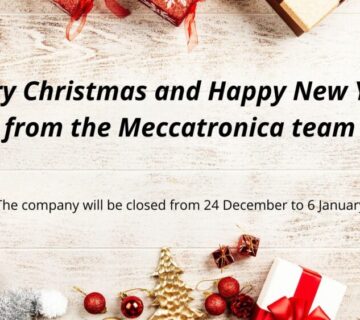 Auguri di un felice Natale e di buon anno nuovo dal team di Meccatronica 360x320